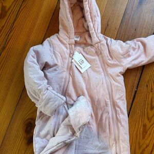 GAP Baby Pink Heart Jacket